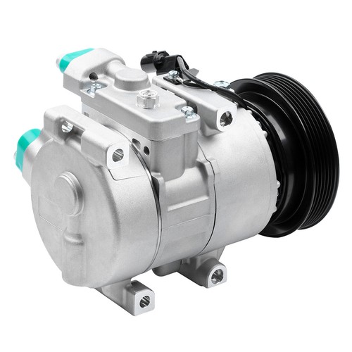 Compresseur climatisation avec poulie 6 rainures pour Hyundai Accent 2012-2014 Veloster L4 1.6L~ - Photo 4/11