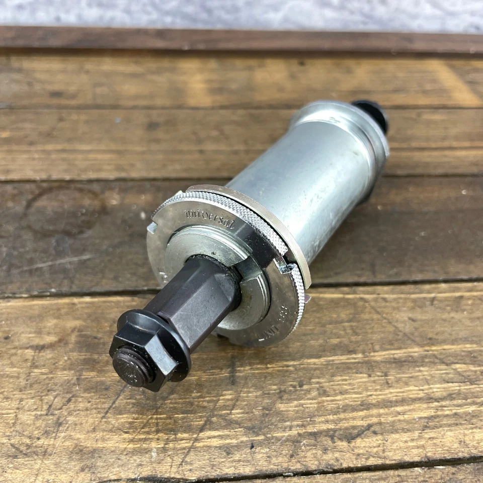 Vintage Tange Universal BB Unit Bottom Bracket 68 122 English Square Adjustable - Image 2 of 4