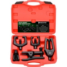5pcs Ball Joint Separator & Tie Rod End Tool Set, Pitman Arm Puller, Front End S