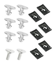 14 PCS Splash Shield Screws,Car Accessories Car Fastener,Lower Engine Cover P...