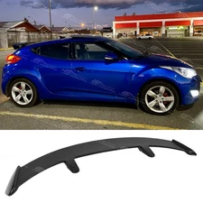 Matte Black Rear Spoiler Tail Wing Trunk 52'' For Hyundai Veloster N Hatchback