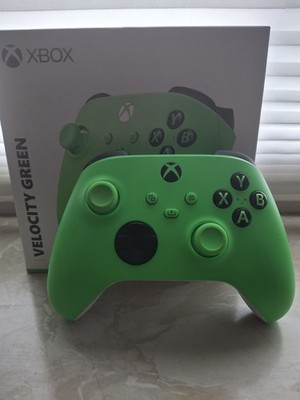 Microsoft Xbox Series S X ONE Wireless Controller Velocity Green Neon Grün
