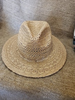 Anna & Ava Unisex Woven Straw Sun Hat Fedora Panama