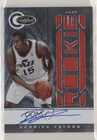 2010-11 Panini Totally Certified 356/599 Derrick Favors #165 Rookie Auto RC 7ut