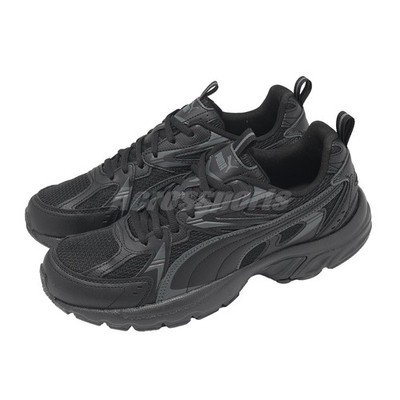 Puma Milenio Tech Black Grey Men Unisex Casual Lifestyle Shoes Sneaker 402623-02