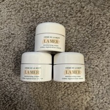 3 X LA MER The Moisturizing Cream .24 oz /7ml Each NWOB