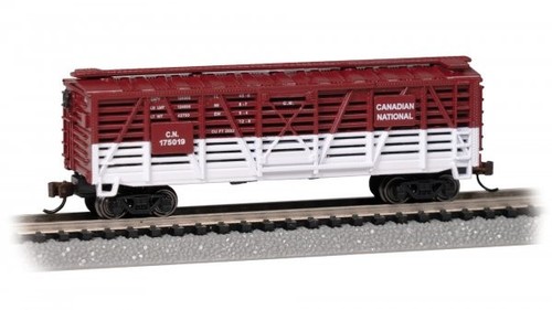 Bachmann Escala N CN Canadian National 40' Stock Car #175019 | Condition: New