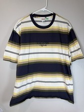 Guess Original Design Striped T Shirt Men's Large USA Made 90s style