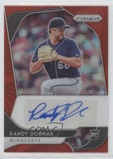 2020 Panini Prizm Rookie Auto Red Prizm 31/75 Randy Dobnak #RA-RD Auto s1i