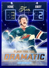 2025-26 UD Flair Hockey Matt Boldy Flair for the Dramatic #FTD-4