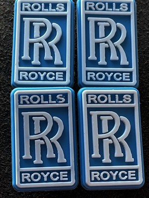 4er Set Premium Luxus Auto Rolls Royce Marke Schuh Charms Party Deko