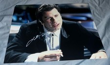 John Travolta Signed 11x14 Photo Pulp Fiction