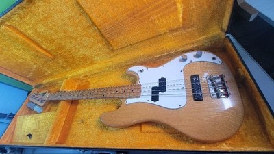 Greco PB-750DX 1977 Electric Bass Guitar Made in Japan w Hard Case