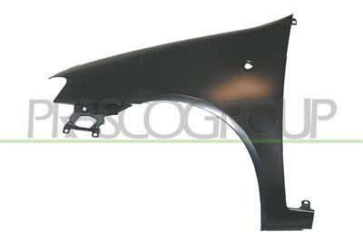 Aile avant gauche Fiat Punto 2005 pièce carrosserie avec trou feu répétiteur latéral