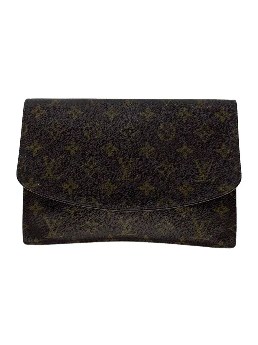 LOUIS VUITTON Pochette Lava 23 in Monogram Canvas with Brown PVC Trim