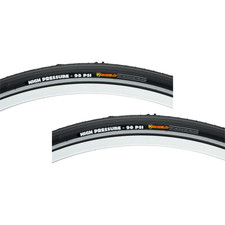 Pack of 2 Kenda Street K35 Tire 27 x 1 1/4 Clincher Wire Black/Reflective