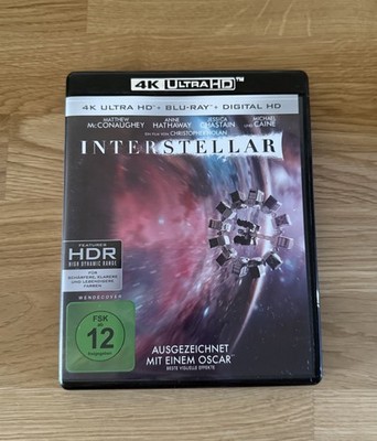 Interstellar | 4K Ultra HD Blu-ray + Blu-ray Disc | Christopher Nolan