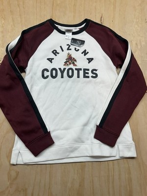 ARIZONA COYOTE Small 4/6 NHL HOCKEY SWEATSHIRT NWTs Licensed Fleece Raglan Long