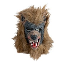 VTG Don Post Studios Werewolf Wolfman Halloween Mask Costume Paper Magic 2000