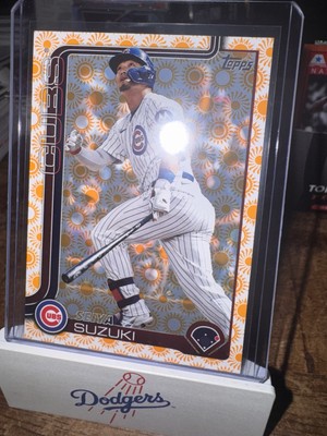 Seiya Suzuki #457 Sun Holiday Topps 2025 Series 2 Chicago Cubs | eBay