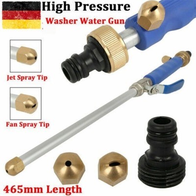 High Pressure Water Lance Nozzle Jet Garden Car Washer Aufsatz sprüher Spray Gun