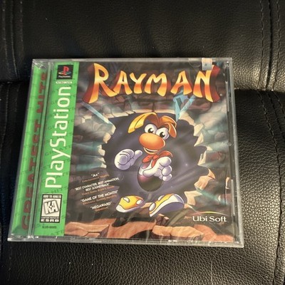 PLAYSTATION 1 PS1 RAYMAN NEW GREATEST HITS FACTORY SEALED 