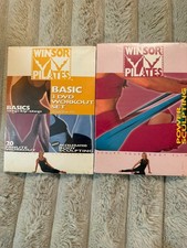 vtg Lot of two Winsor Pilates DVDs in original boxes Mari Winsor Daisy Fuentes