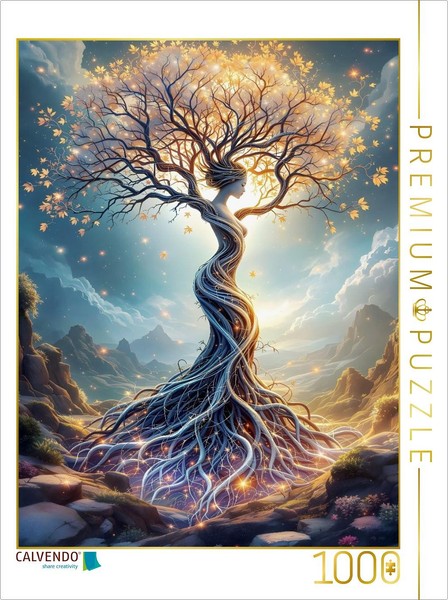 Calvendo Puzzle Tree Poetry | 1000 Pieces, Finished Size 25.2 × 18.9 In (64 × 48-image