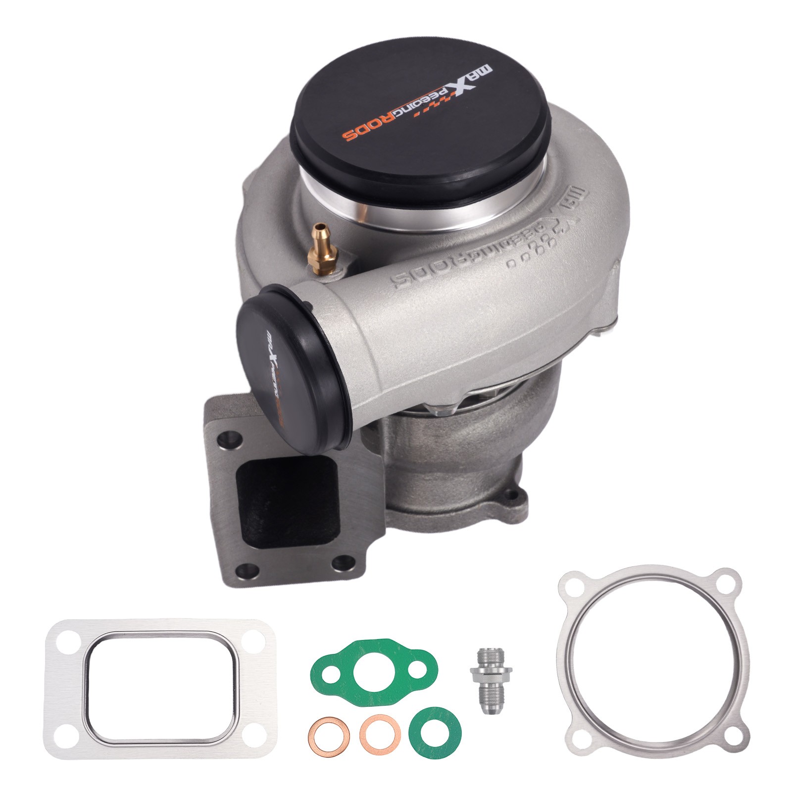 Upgrade Billet Dual Ball Bearing Racing Turbo GT35 GT3582 T3 for 2.5-6.0L Engine