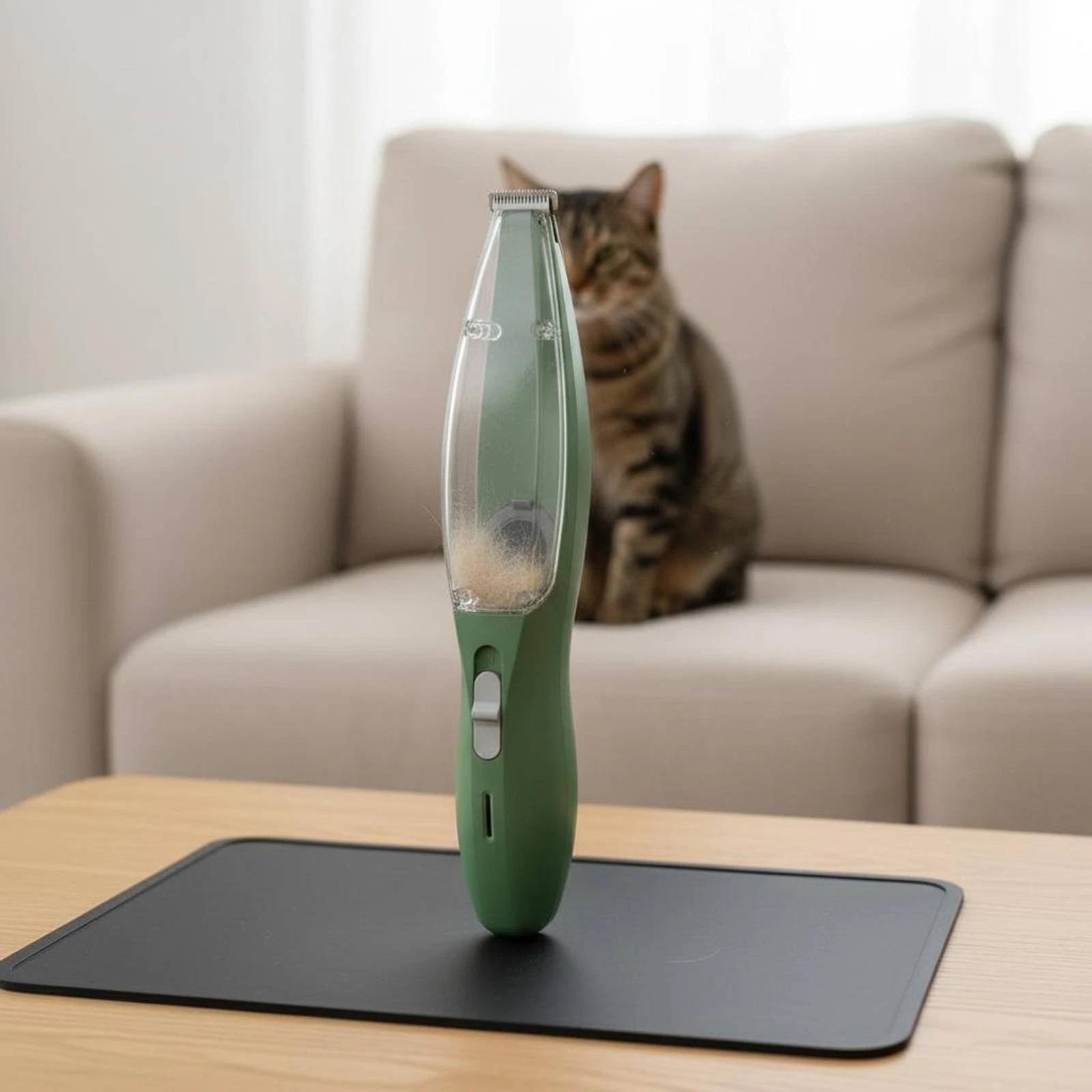 Pet Trimmer with Vacuum Easy to Pet Groomer Hair Trimmer with Suction