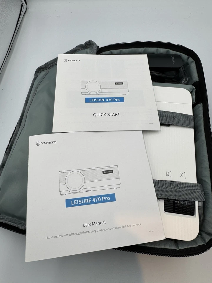 Projector Wireless VANKYO Leisure 470 Mini WiFi 250" Display Home Theater Cinema - Image 3 of 4