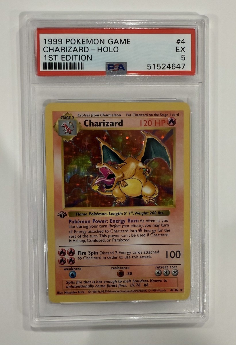 Charizard 004/102 Base Set (Shadowless) Holo for sale online