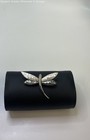 Kenneth Cole Silver Tone Stone Butterfly Brooch 11.8g — photo 1