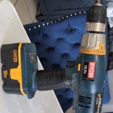 Ryobi 18V Cordless Drill/Driver w/ Battery, K...