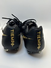 Nike Tiempo Legend VII Pro Elite FG Black/Met-Gold US 6.5 Soccer Youth Cleats