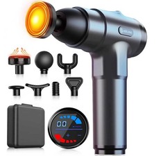 Massage Gun with Heat Deep Tissue Back Massager Neck Massager for Pain Relief...