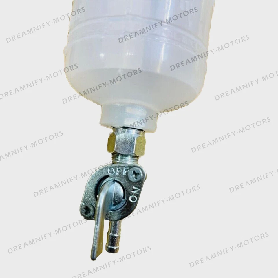 Tanque de combustible auxiliar de gasolina herramienta de taller equilibrio carbohidratos carburador bicicleta 300 ml Foto 3 de 4