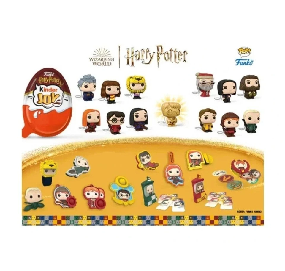 Funko Harry Potter Kinder Joy 20 Huevos - Colección Quidditch Foto 3 de 3