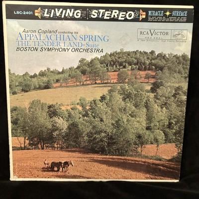 RCA Living Stereo LSC-2401 COPLAND Appalachian Spring & Tender Land ST LP
