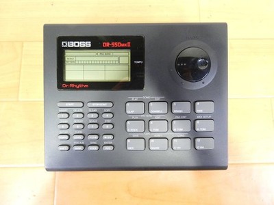 Boss DR-550 mkII Dr. Rhythm Vintage Drum Machine Good | eBay