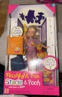 Flashlight Fun Stacie with Winnie the Pooh 1997 Mattel #19669 Vintage NRFB NIB