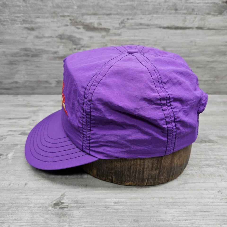 Vintage Motorsport Traditions Snapback Hat Winston Cup Series NASCAR Purple USA - Image 3 of 4