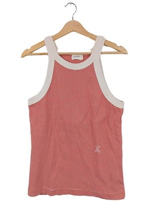 CLOSED Stricktop Damen Top Gr. DE 42 rot-weiß Casual-Look