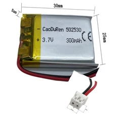 Rechargeable 3.7V 300Mah 502530 Li Polymer Ion Battery For Mp3 Mobile Power