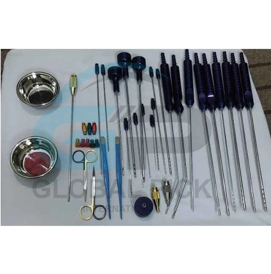 Liposuction cannulas Set of 40 pcs for face and neck surgery - Image 2 of 3