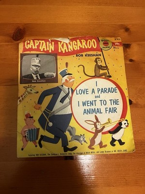 VTG~ Captain Kangaroo, I Love A Parade & I Went To The Animal Fair  Record Album
