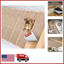 Carpet Stair Treads 15 Pack Non Slip 8" x 30" Cornstalk for Indoor Steps