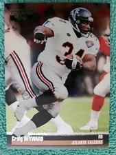 1995 CLASSIC PRO LINE SILVER CRAIG HEYWARD #13 ATLANTA FALCONS