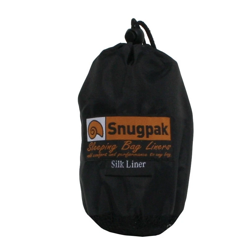 Snugpak Silk Liner Mix Sleeping Bag Liner | Black | Lightweight | 92040 - Image 2 of 2