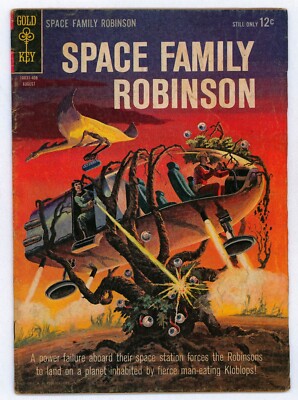 Space Family Robinson Lost in Space #9 VG 4.0 Gold Key 1964